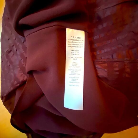 FRAME  Silk Tank Top Halter Neck Size Medium NWT - Picture 9 of 11